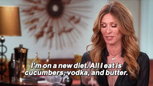 reality tv,rhony,diet,real housewives of new york,carole radziwill