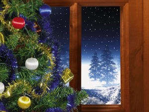 Sparklers and falling snow on dark blue background animated Merry Christmas  card  Download on Funimadacom