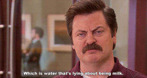 ron swanson,lol,parks and recreation,parks and rec,mustache,manly