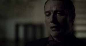 hannibal,hannibal lecter,crying,cry,nbc,tears,mads mikkelsen