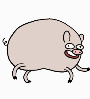 pig,derp,animation,funny,lol