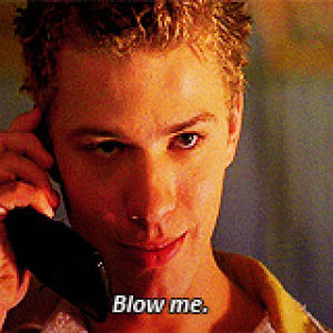 blow me,lovey,cruel intentions,ryan phillippe,excuse me,water,read,sunglasses,care,said,sebastian valmont,fucked your daughter,coolgraphicorg