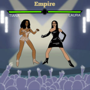 girl fight,kick ass,music,animation,girls,fight,empire,mad,video game,hate,laura,tiana,serayah,boy problems