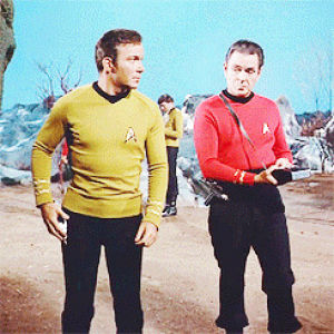 kirk,star trek,scott,tos,william shatner,tos kirk,hobodog,i have had it up to here with this motherfucking week