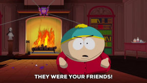angry,eric cartman,room,fireplace