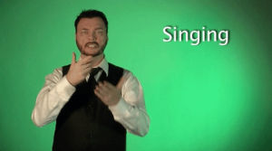 sign with robert,singing,sign language,asl,american sign language