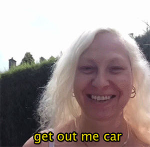 meme,get out me car