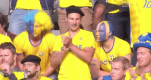 applause,euro2016,sweden,sporza,supporter,slow clap