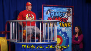 dunk tank,john cena,parks and recreation,aubrey plaza,april ludgate,the johnny karate super awesome musical explosion show,7x10