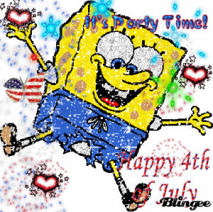 4th of july,july 4th,spongebob,independence day,happy 4th of july,happy independence day,happy july 4th