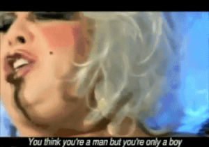 divine,80s,set,1980s,drag queen,eighties,the story so far,you think you are a man