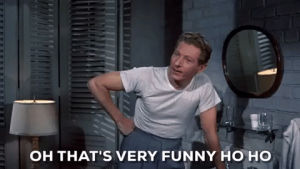 danny kaye,christmas movies,musical,classic film,sarcastic,white christmas,oh thats very funny