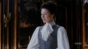 claire fraser,tv,season 2,wtf,wow,what,omg,surprise,starz,shock,woah,outlander,stunned,caitriona balfe,02x02,what was that,taken aback,aghast,juni