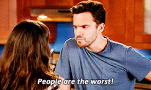 new girl,nick miller,tv,jake johnson,people are the worst