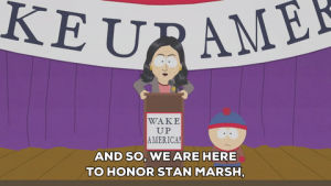eric cartman,speaking,boring,hybrid,aka amanda montrose,accidentally summons satan,say what