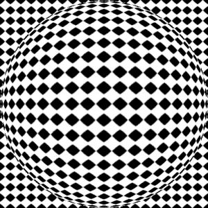 circle,black and white,bubble,square,sphere,psychadelic