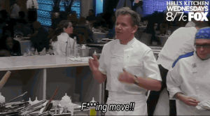 Kitchen hellskitchen fox broadcasting GIF - Find on GIFER