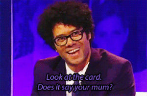 noel fielding,richard ayoade,jimmy carr,big fat quiz of the 00s,took forever to make this so you lot better reblog it