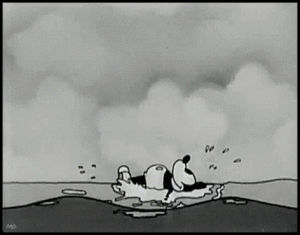 vintage,mickey mouse,beach,swimming,black and white