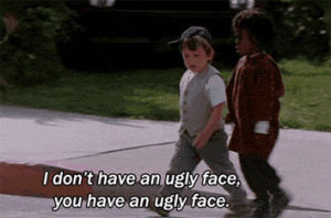 the little rascals,reactions,comeback,insult,i hate you,youra