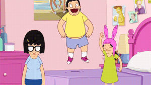 GIF bobs burgers tina belcher uhh - animated GIF on GIFER - by Dosida
