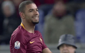 hahaha,funny,football,soccer,smile,reactions,laughing,smiling,haha,roma,calcio,as roma,asroma,romagif,bruno peres,confessions of a creampuff