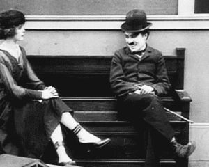 charlie chaplin,silent film,cute,black and white,vintage