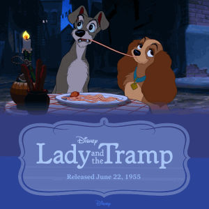 lady and the tramp,disney,dogs