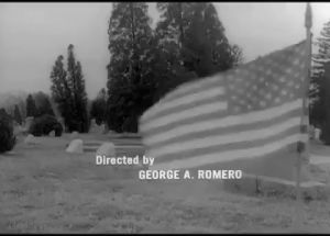 night of the living dead,flag,horror,1960s,george romero