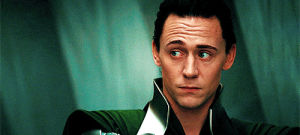 awkward,tom hiddleston,loki,confused,confession,speechless