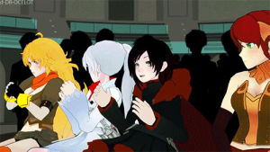 happy,excited,yay,cheer,rwby