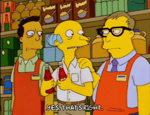 season 8,yes,episode 21,right,sure,ketchup,8x21,mr burns