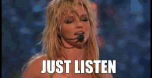 music,just listen,britney spears,pop,slave for you