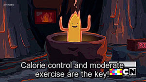 life,fire,adventure time,exercise,problems,diet,loss,flame,weight,land of ooo,life problems,fire kingdom