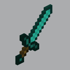 minecraft,pixel,happy,sword,pc,diamond,spinning,transparent,gaming,tag,round and round,game time