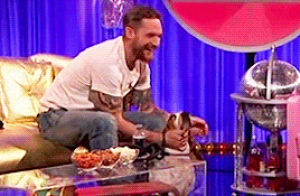 tom hardy,tomhardyedit,im crying,alan carr,spanglesandsass,tom what even are you