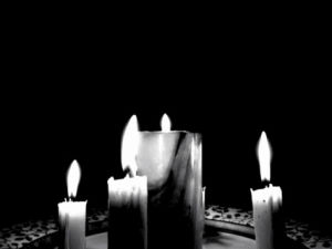 candle,candles,own,black and white
