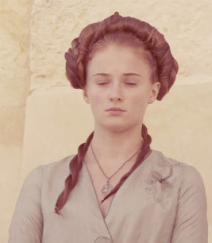 sophie turner,game of thrones,sansa stark,better than everyone,look at that face,she knows it,mel makes things