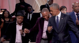dance,dancing,obama,barack obama,president obama,bet,happy dance,potus,president barack obama,group dance,bet presents love and happiness an obama celebration,love and happiness an obama celebration