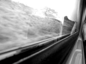trip,train,black and white,landscape