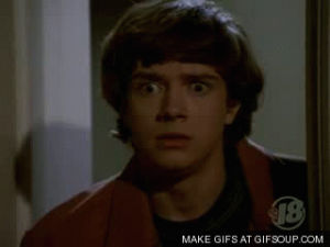 scared,shocked,what,that 70s show,topher grace,eric foreman,disturb