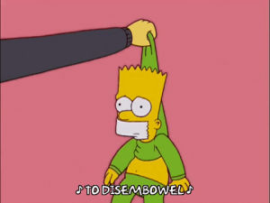 Funny Gifs : bart simpson GIF 