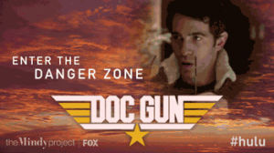 chris messina,tv,television,the mindy project,tom cruise,mindy project,danny castellano,top gun,danger zone,bomber jacket,enter the danger zone