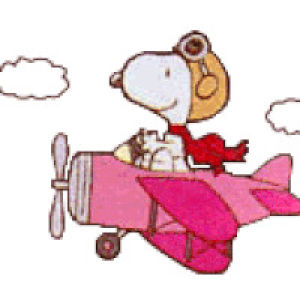 snoopy,plane,flying