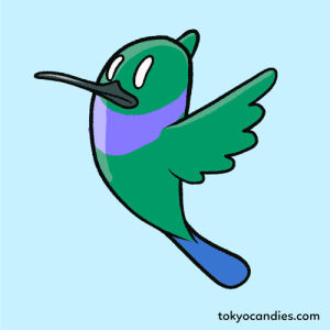 hummingbird,bird,animation,cute,loop,character,fly