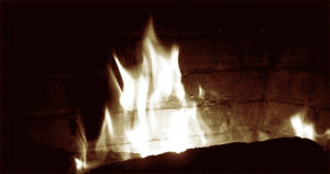 endless,fire,fireplace,sepia