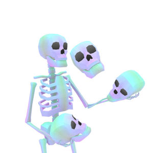 skeleton,skulls,juggling