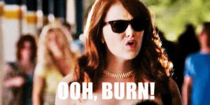 relaxed,emma stone,easy a,burn,funny face