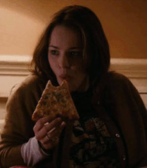 movies,pizza,rachel mcadams,eating,hungry,dinner,the family stone