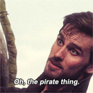 killian jones,once upon a time,pirate,ooc,captain hook,talk like a pirate day,oocnews